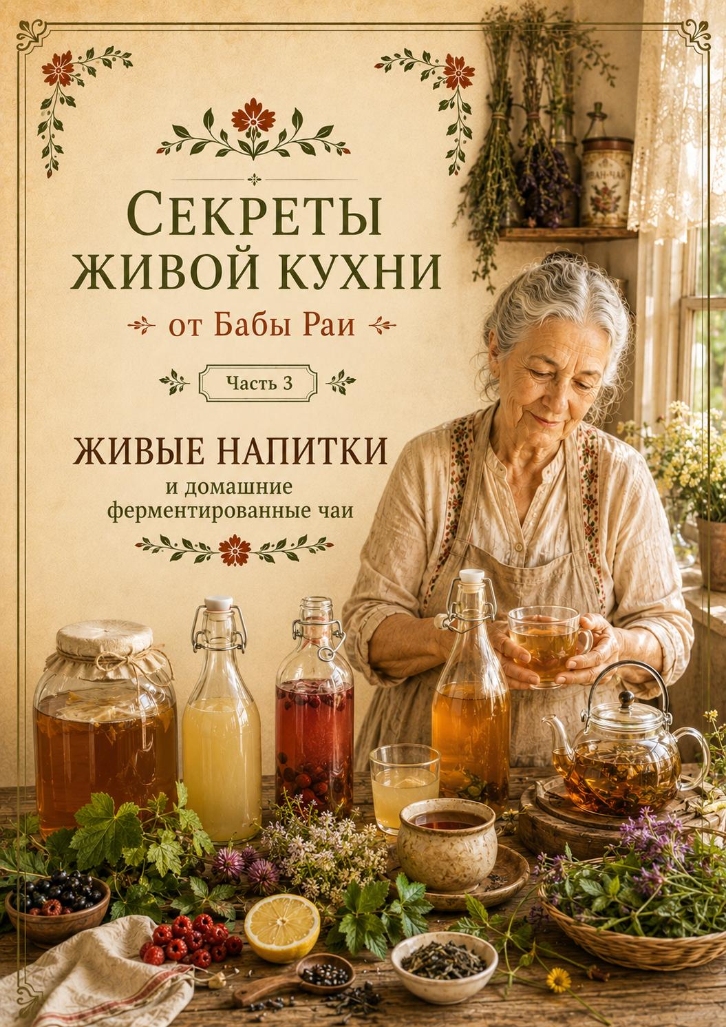 Живые напитки и домашние ферментированные чаи